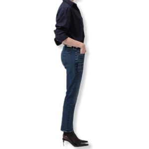 NWT Citizen Of Humanity Emerson Slim Boyfriend Button Fly Dark Wash Jeans